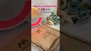 Myntra haul💕|| myntra random finds| myntra finds #youtubeshorts #myntra #myntrahaul #haul #fyp