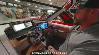 2025 Supercharged MasterCraft X26 walk through