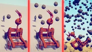 EVOLUTION OF CATAPULT GOD - Totally Accurate Battle Simulator TABS