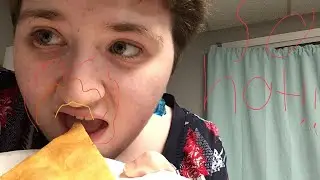 Extreme hot buffalo chicken calzone challenge (don&rsquo;t do this at home without milk.instant regret!!)