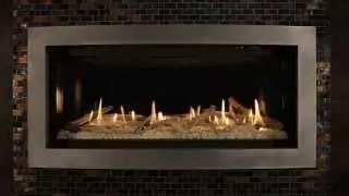 Kozy Heat - Linear Direct Vent Fireplace - Slayton Burn Video