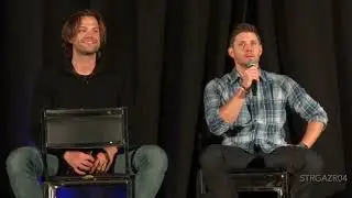 Jared and Jensen Main Panel - Supernatural NJcon 2015