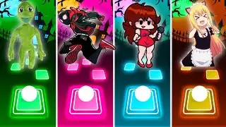 Alien Dance 🆚 Sunflower 🆚 Friday Nights Funkin 🆚 Nyanpasu Theme Song Tiles Hop 