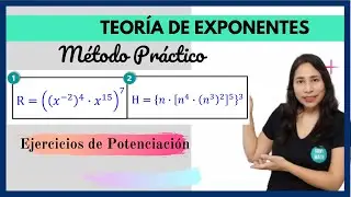 Ejercicios de TEORÍA DE EXPONENTES - Parte 3