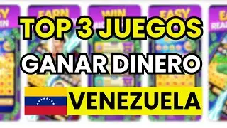 🥇 Los 3 mejores Juegos para Ganar Dinero en Venezuela (2026)