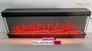 Prestige Lumina Series HD 3 sided Electric Fire