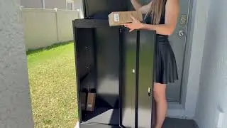 Package Delivery Boxes for Outside, Extra Large Parcel Drop Boxes with Secure Storage