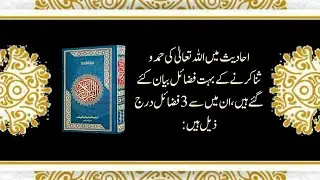 The virtues of praise in Hadiths | Misbah ul Uloom | #habits #quran #telawat #naat #tafseer #surah 