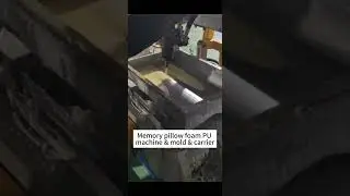 Memory pillow foam PU machine & mold & carrier