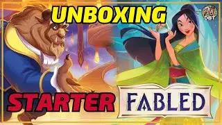 Unboxing starter de Fabled ¡Las princesas vienen guerreras en Lorcana!