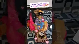 1k subscriber celebration YouTube cake #celebration #youtube #shorts #subscibers #millionviews #yt