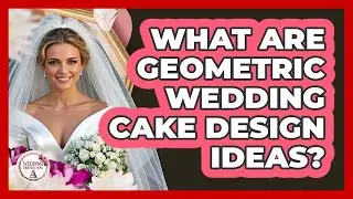 What Are Geometric Wedding Cake Design Ideas?