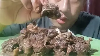 Eating Wolf Meat  // Naga mukbang.