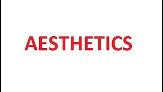 Aesthetic Considerations in Design