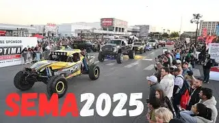 SEMA Cruise 2025 | Epic Custom Cars & Trucks Rolling Through Las Vegas