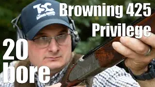 Browning 425 Privilege Review: Rare Hand Engraved 20 Bore.