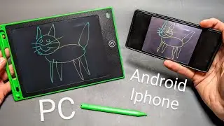 Can you Export & Save Images from LCD Writing Tablet Drawing Board - PC, Android & IOS Apple