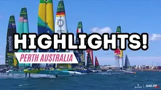 SailGP HIGHLIGHTS Perth Australia - GBR masterclass!