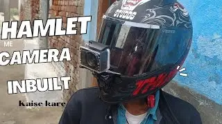 action camera helmet setup | action camera helmet mount | CASON CS6 action camera | CS6 camera mount