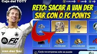 RETO: CONSEGUIR A VAN DER SAR CON 0 FC POINTS 🧤 (&iquest;ES POSIBLE?) 🤨