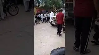 Behror mein police per aatanke hamla