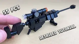 Tuorial to Build an Easy LEGO MOC Anti-tank Sniper Gun
