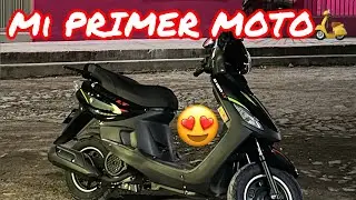 MI PRIMER MOTO, MOTONETA D 150 LT italika🛵🤪🦇