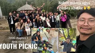 2026 chapter 1 vlog | youth picnic 🧺 bohot Mazza agya ajj toh | happy new year to all my viewers ❤️👍