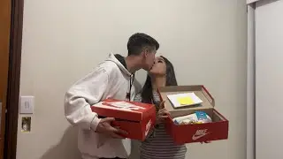 FIZ UMA SURPRESA DO DIA DOS NAMORADOS ADIANTADO ! Ela chorou!