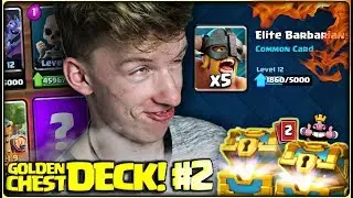 GOLDEN CHEST DECK #2! │ Clash Royale Česky