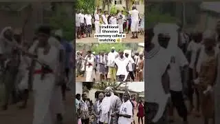 Traditional Ghana Ceremony Preparing this African American Who Left the United States for Chieftancy