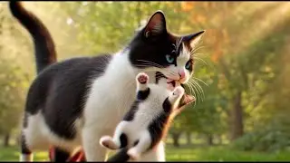 Cute Animals Coming Out of Fruits. AI Fairytale #dog  #ai  #funny  #baby  #dog  #aianimation #cats