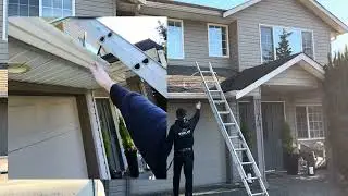 Setting Up Ladders on Roofs + Ladder Safety