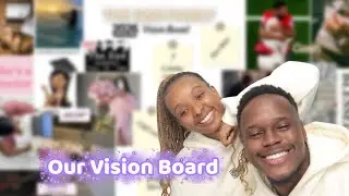 MAKING OUR 2026 VISION BOARD!! | Goals + Student life + The G&S Family