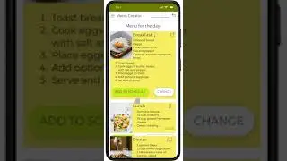 hi fi Menu Creator App
