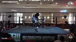 Luscious Latasha vs Damaris Dawkins Womens Wrestling Brii Combination Wrestling