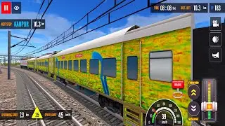 Duronto Express Driving in Indian Train Simulator | Best Mobile Train Games 2023 | Android Gameplay