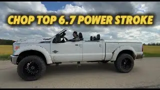 Custom chop top 6.7 powerstroke