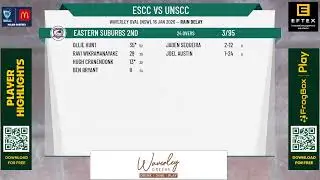 Eastern Suburbs 2nd v UTS North Sydney 2nd