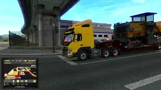 ETS2 Volvo Low loader /Local job (Posped to Tree-et)