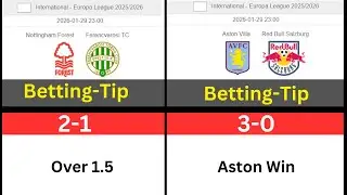 FOOTBALL PREDICTIONS TODAY 29/01/2026 SOCCER PREDICTIONS TODAY | BETTING TIPS, #footballpredictions