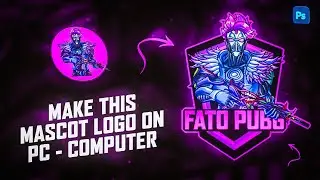 How to Make a PUBG Mascot Logo On your PC in 2023!