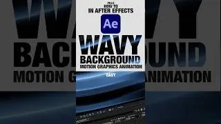 How to Create a Wavy Background in After Effects (Under 3 Minutes!) Tutorial + Free Preset