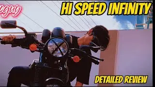 Hi Speed Infinity 150 |History of CafeRacer| Detailed Specs Review | worth buying or not ? | AeroGuy