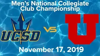 Game of the Week- 2019 Men's National Collegiate Club Championship - 3rd Place Game - UCSD vs Utah