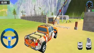 Offroad Jeep Pickup Truck Driver - Cargo Duty Game | Jeep Truck Game | Pickup Truck 3D Racing Game