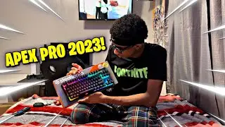 Распаковка SteelSeries Apex Pro TKL 2023 + игровой процесс Fortnite!