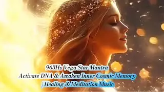 Мантра Vega Star 963 Гц | Активация ДНК и пробуждение внутренней космической памяти | Музыка для ...