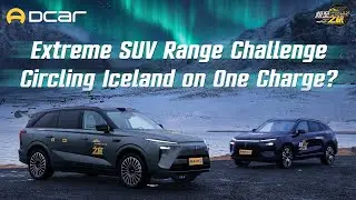 Extreme SUV Range Challenge Circling Iceland on One Charge?