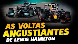 ANG&Uacute;STIA DE HAMILTON  E DESESPERO DE TOTO NAS VOLTAS FINAIS DO GP DE ABU DHABI 2021 | F&Oacute;RMULA 1